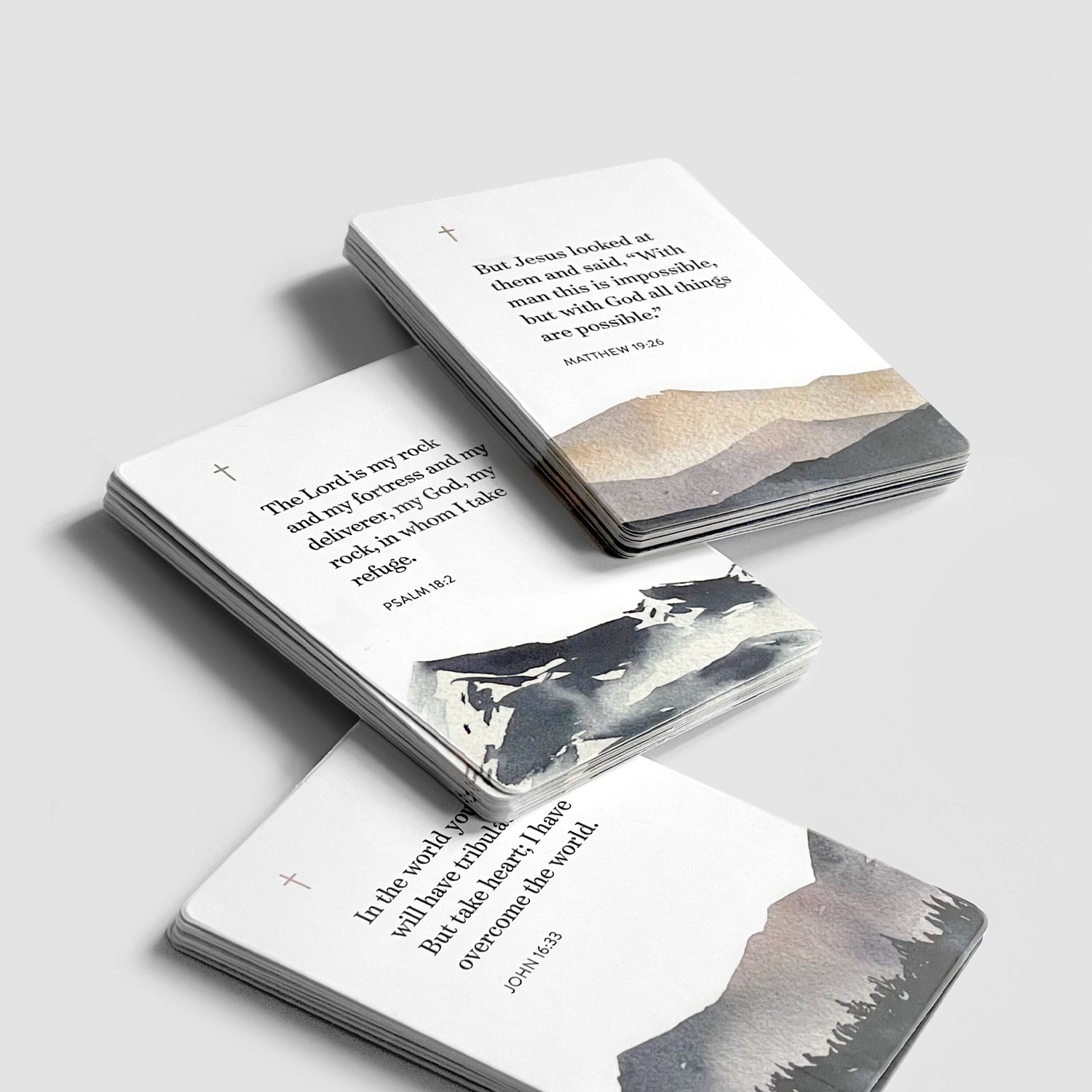 "Faith Moves Mountains" Devotional Deck
