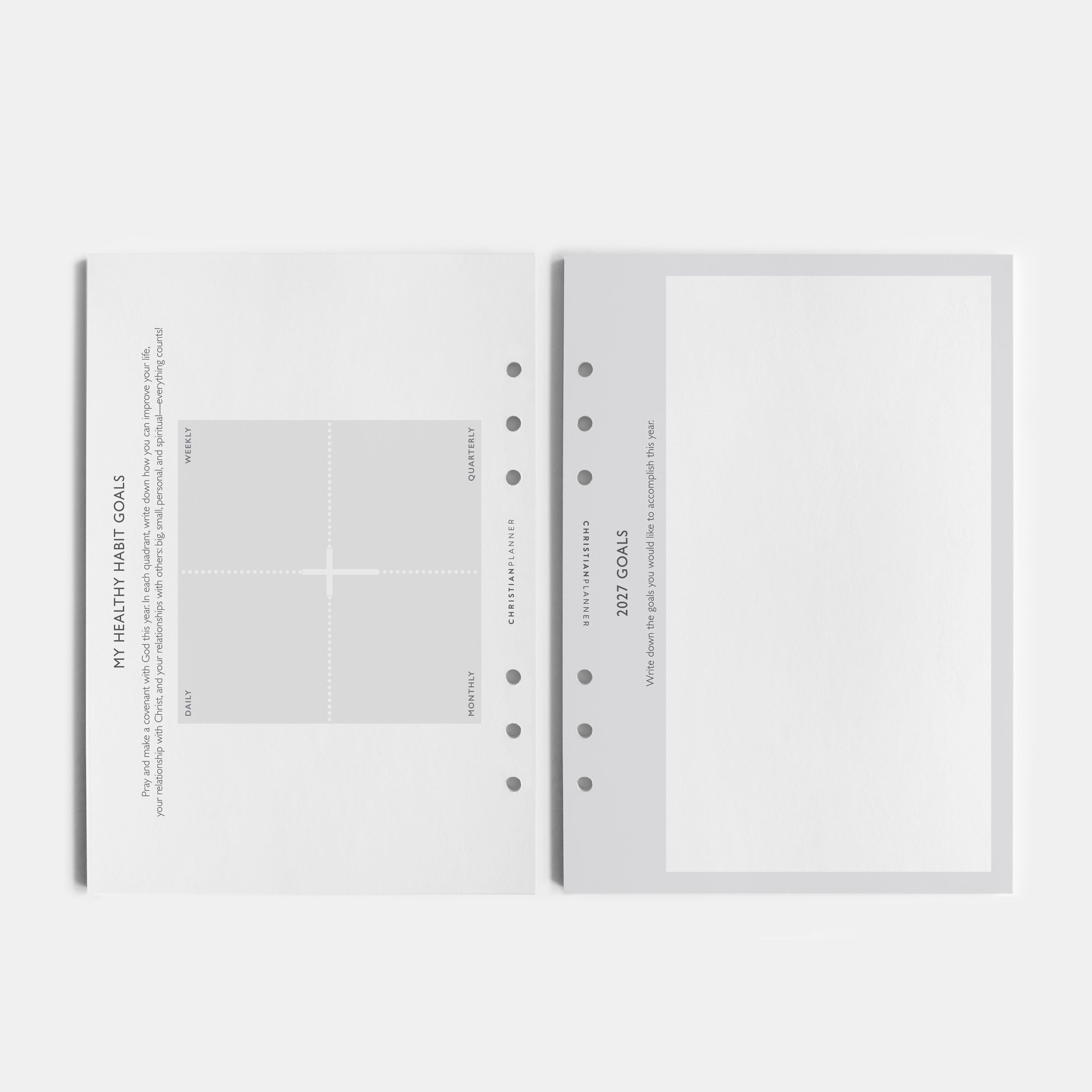 2027 Christian Planner - A5 Ring Bound Insert
