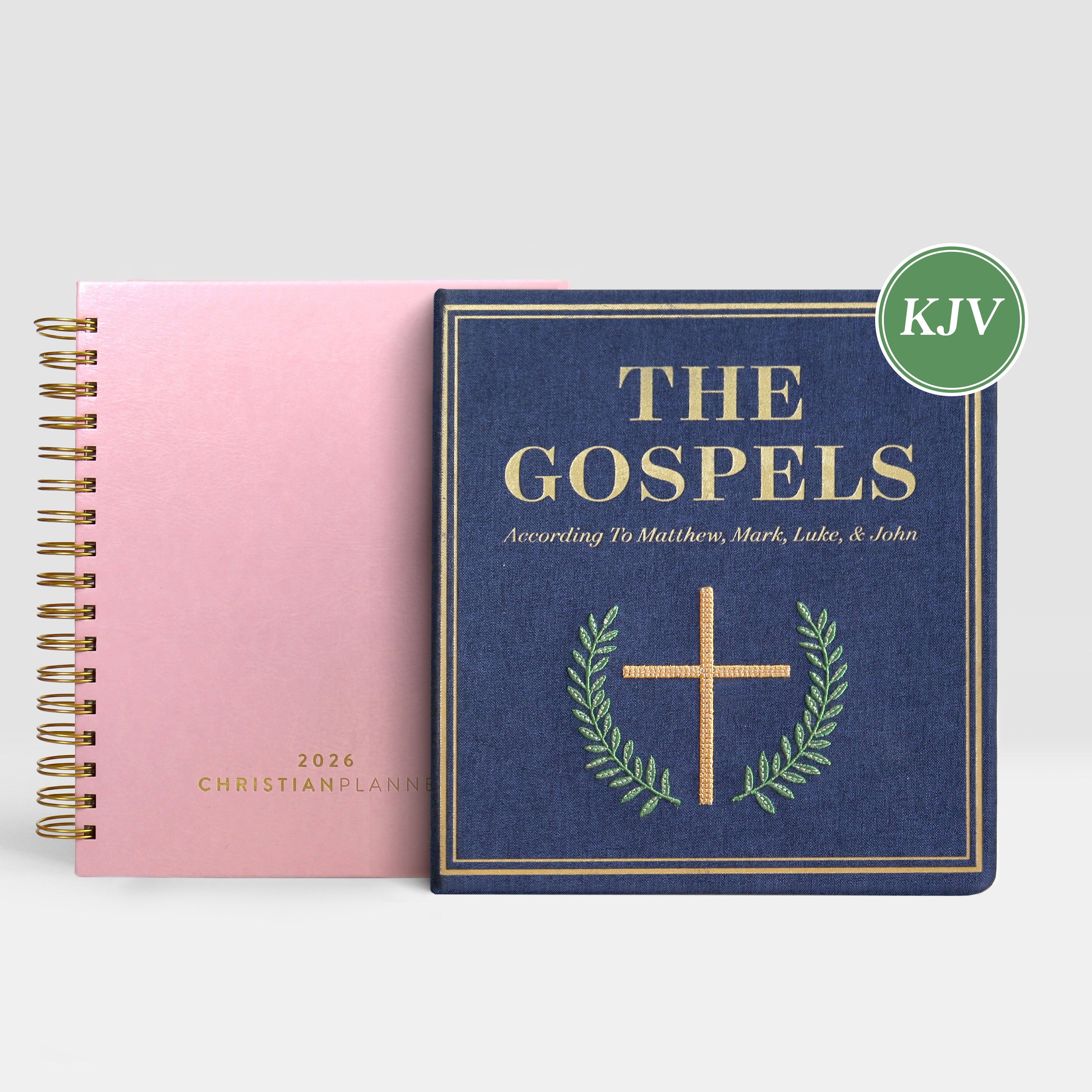 Spiral / Dust Pink / King James Version (KJV)