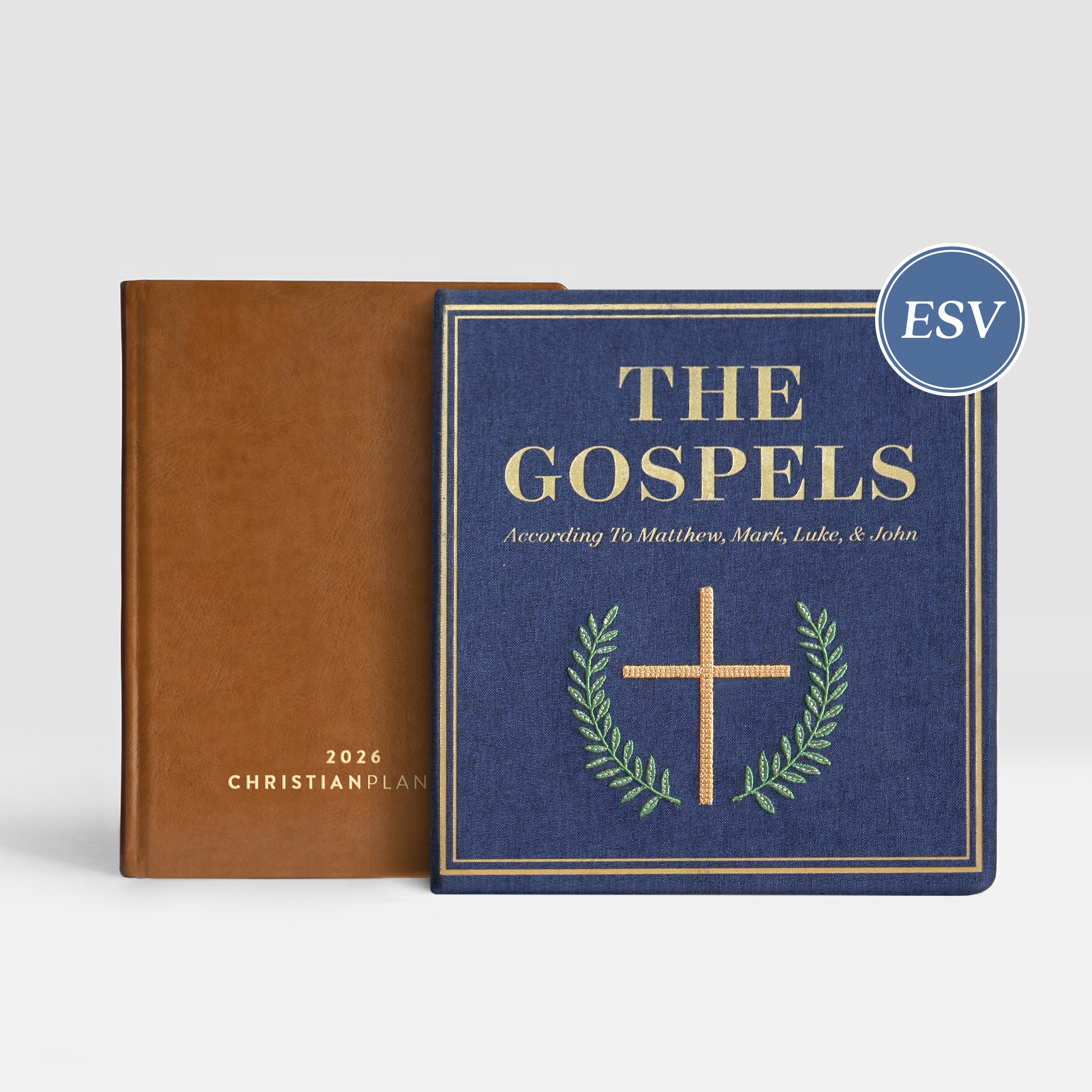 Leather / Natural Brown / English Standard Version (ESV)