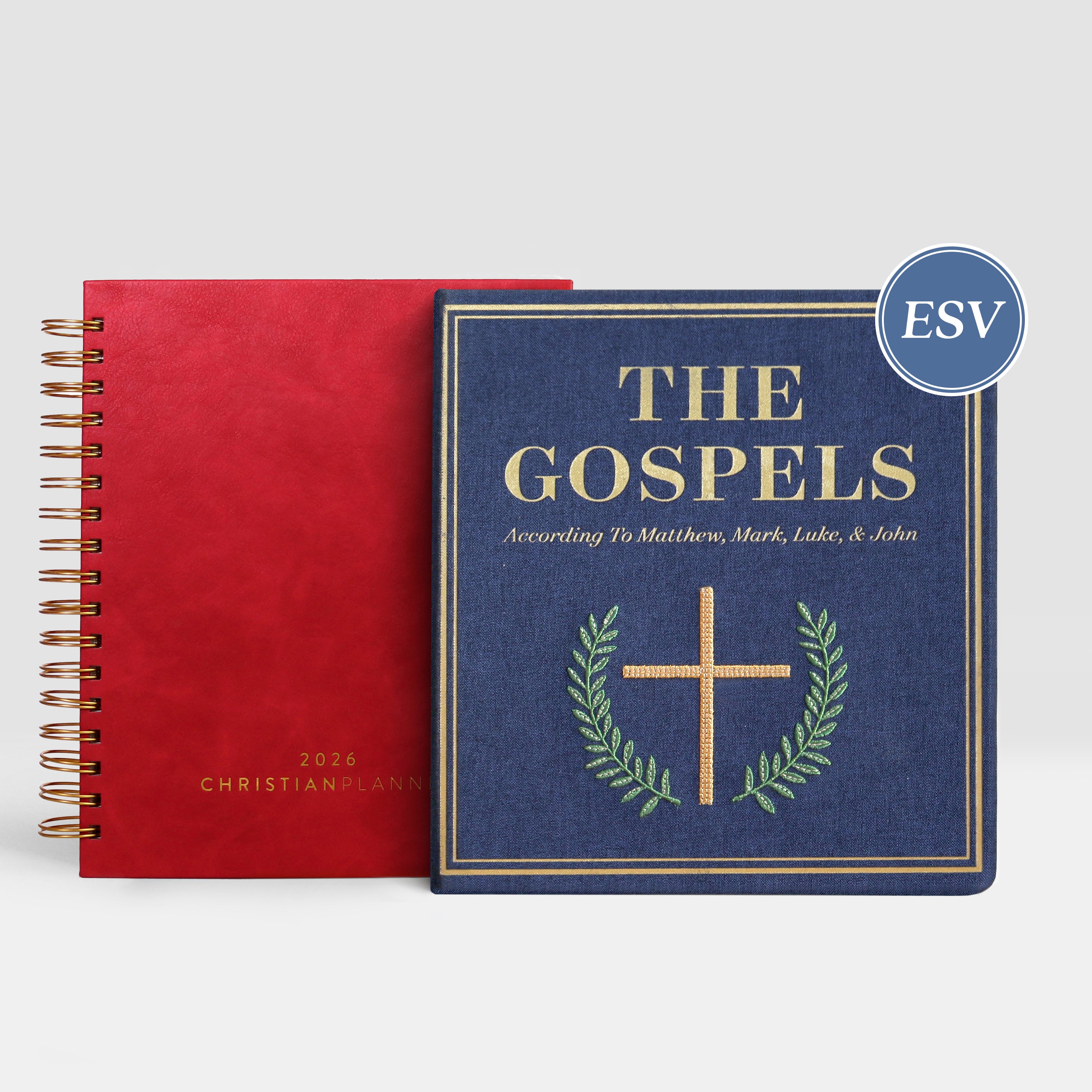 Spiral / Cherry Red / English Standard Version (ESV)