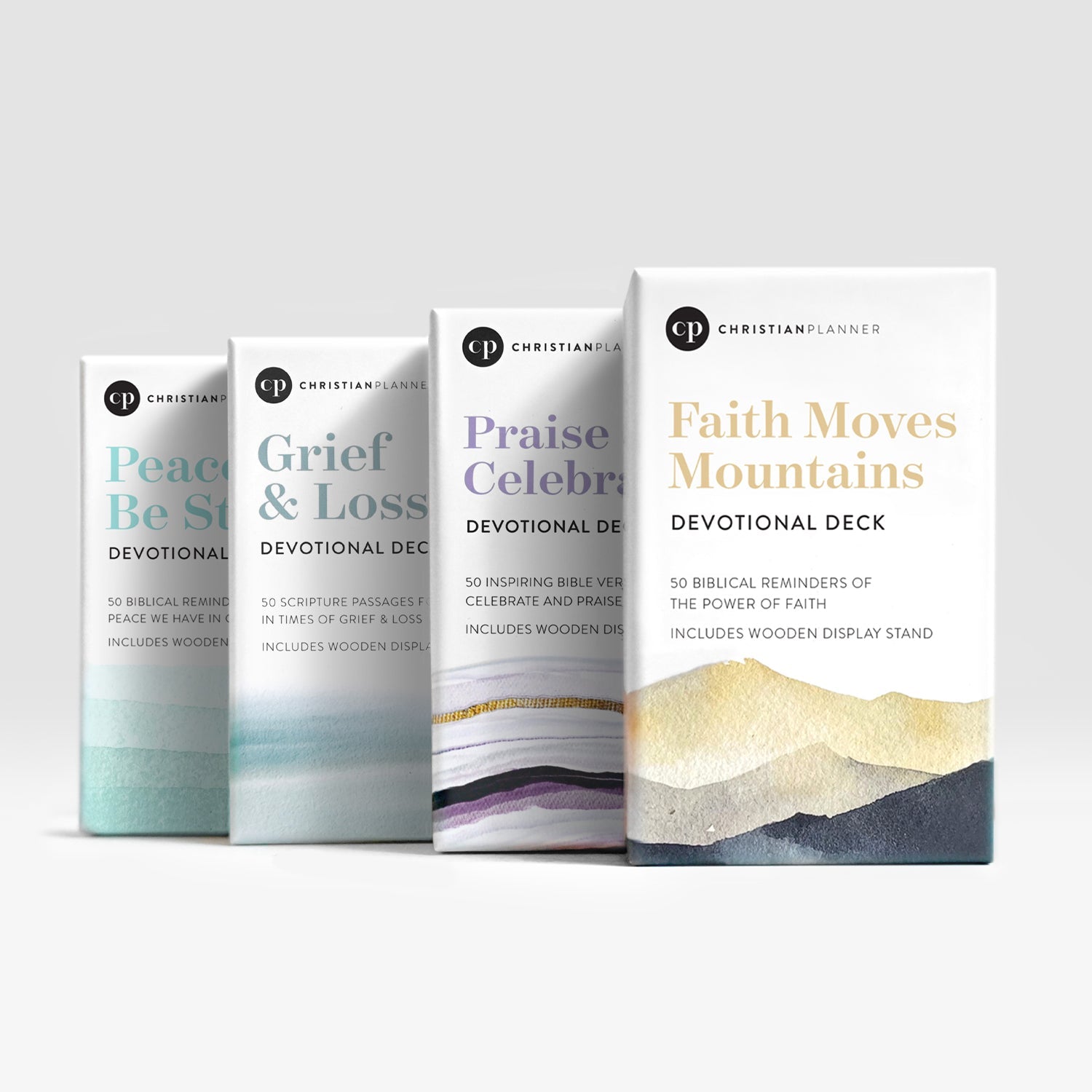 Devotional Decks (Praise, Peace, Faith, & Grief)