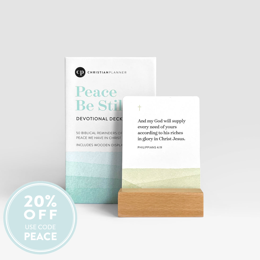 "Peace Be Still" Devotional Deck