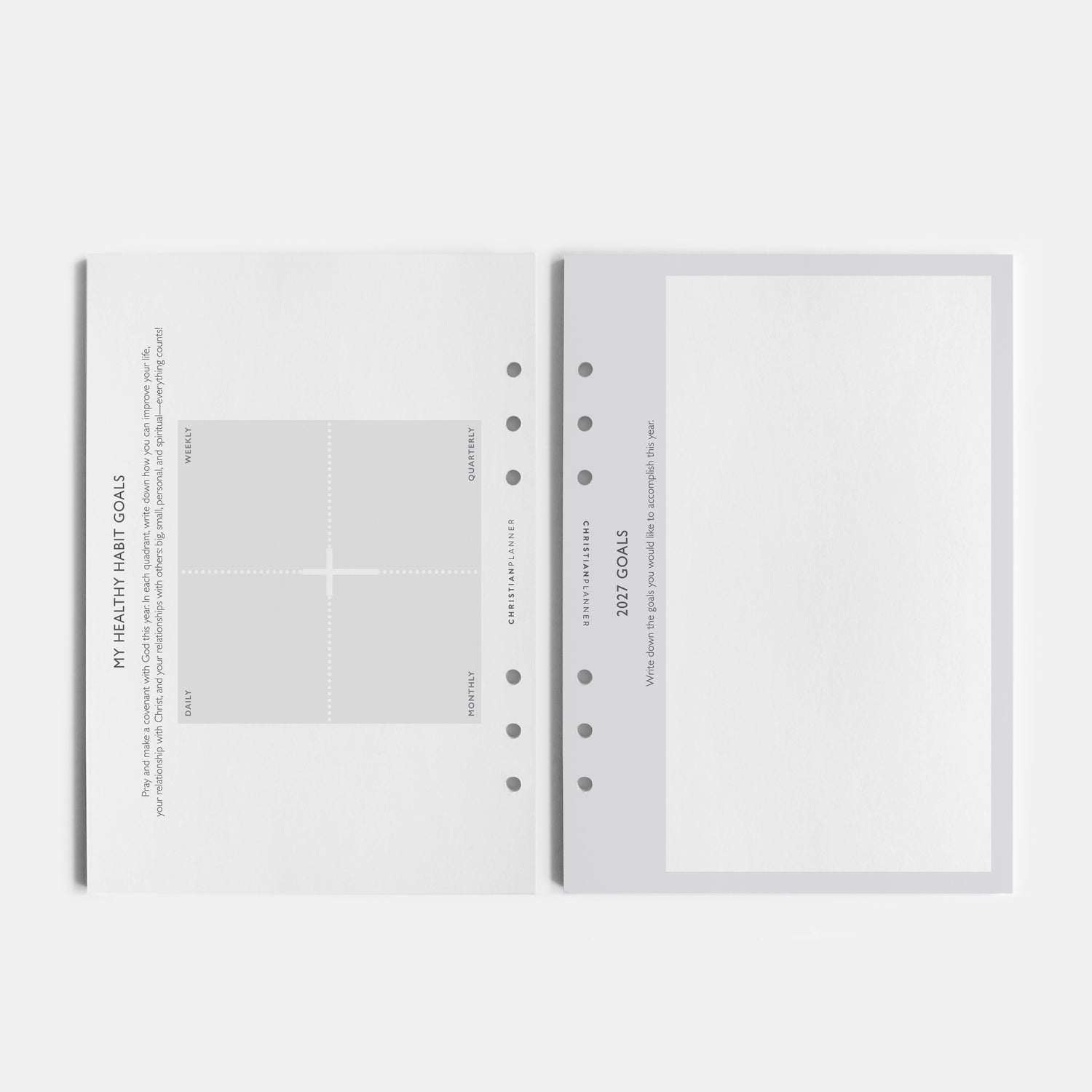 2027 Christian Planner  -  A5 Ring Bound Insert