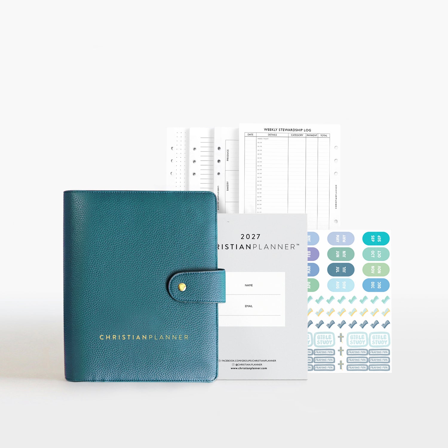 2027 CP Binder (A5) System - Monthly Tabs