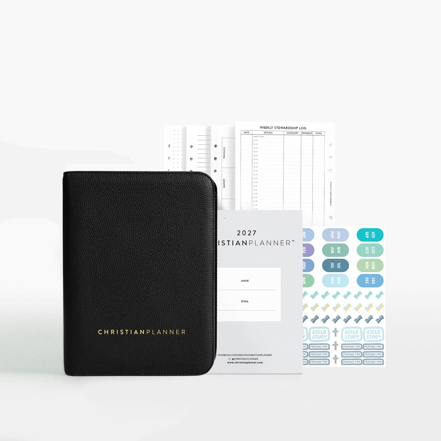 2027 CP Binder (A5) System - Monthly Tabs