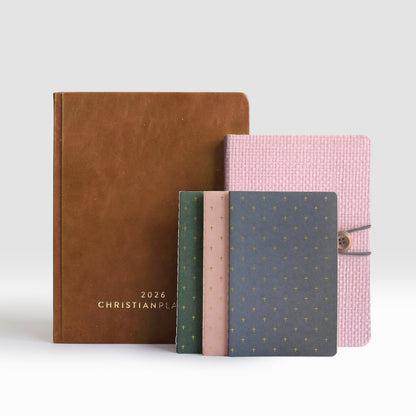 Leather / Natural Brown / Morning Rose