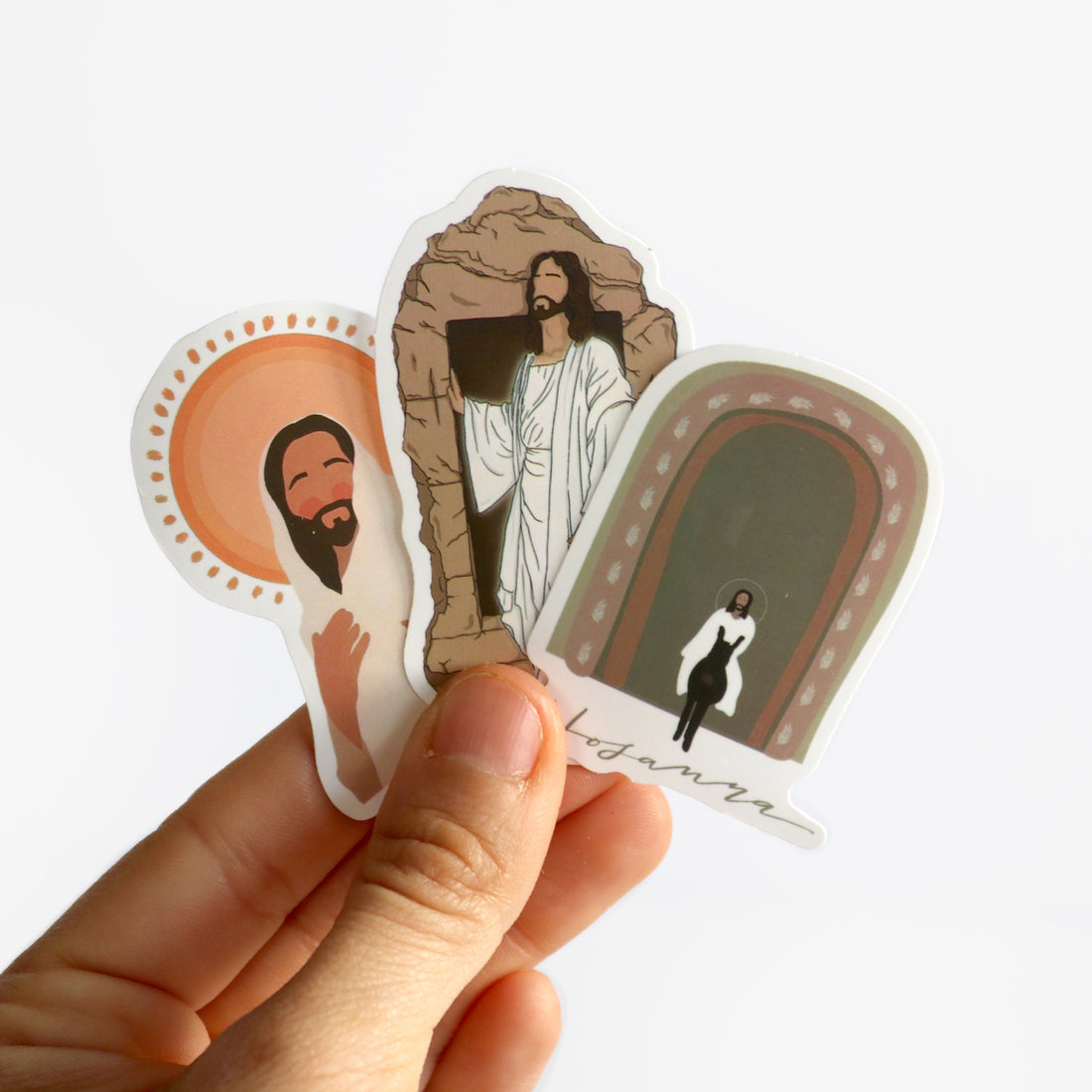 50-Piece Jesus Sticker Pack