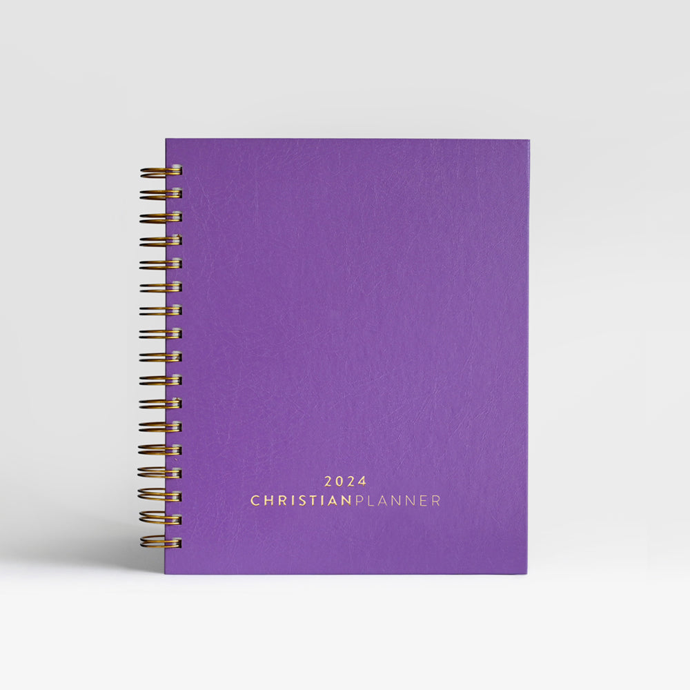 2025 Christian Planner Scriptures, Devotional Pages, & Habit Trackers