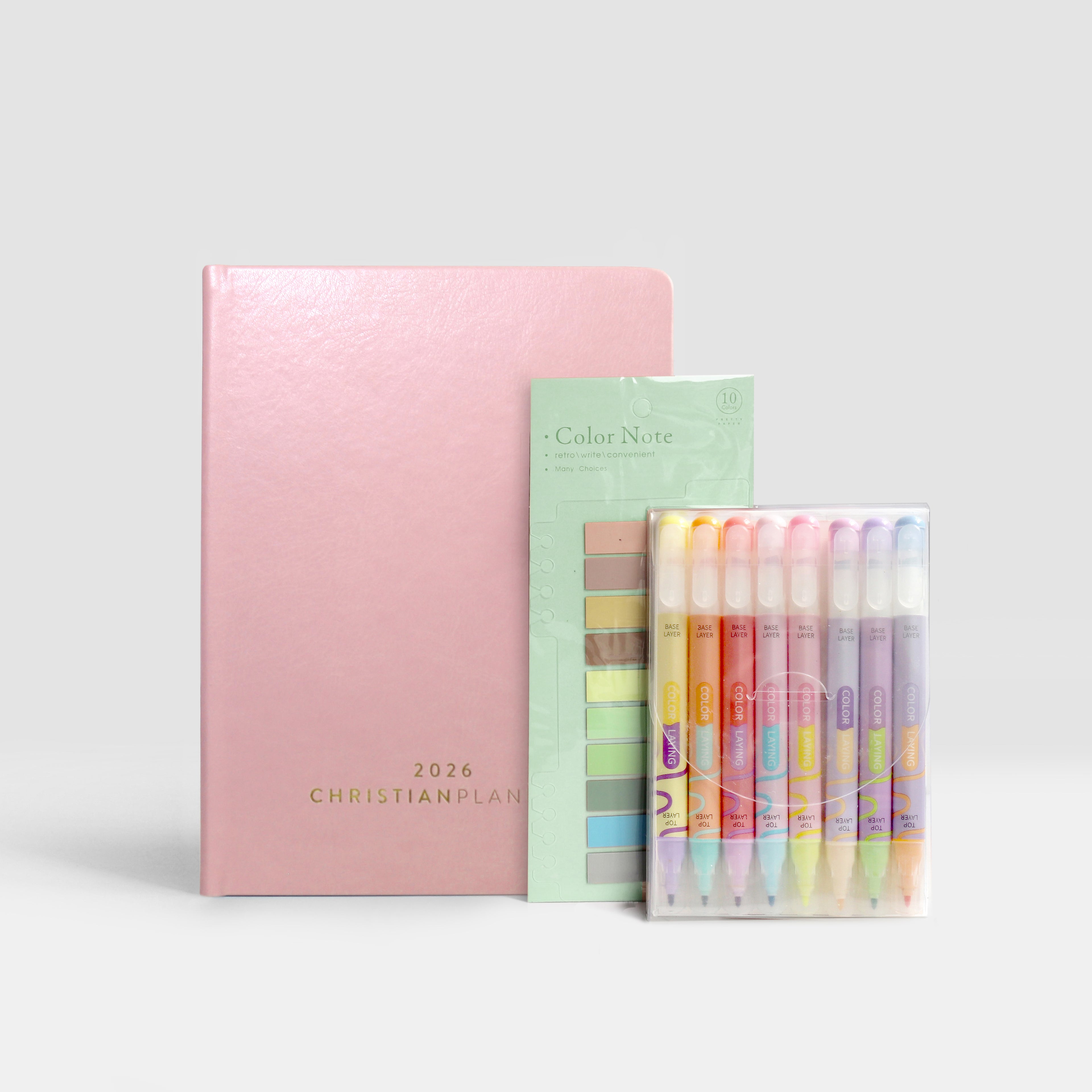 2026 Christian Planner (Dual Tip Marker Bundle)