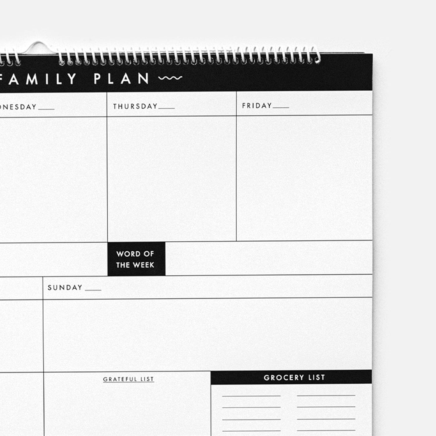 Evergreen Family Calendar - Christian Planner